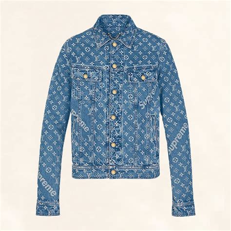 louis vuitton jean jacket replica|louis vuitton jean jacket men.